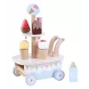 Promis LD04 Wooden Ice Cream Parlor Trolley for Children