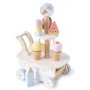 Promis LD04 Wooden Ice Cream Parlor Trolley for Children