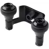 PSG 60.023.9005 Upper Guide Bracket for Sliding Gates, 60mm, 2 Rollers, Black RAL 9005