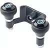 PSG Upper Guide Bracket 60 mm for Sliding Gates, 2 Rollers, Anthracite RAL 7016 (60.023.7016)