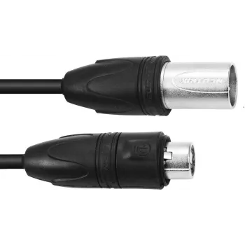 PSSO DMX Cable IP65 3-Pin 15m Black 30227841
