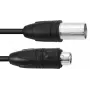 PSSO DMX Cable IP65 3-Pin 15m Black 30227841