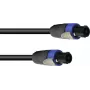 PSSO Speakon Speaker Cable 4x2.5 mm² 10m Black 30227931