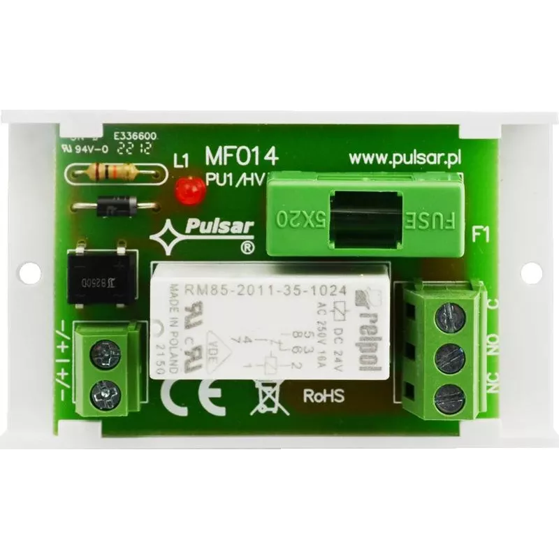 PULSAR AWZ517 Relay Module, SPDT, 10-30V DC, 1A