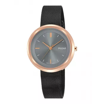 PULSAR Women's Analog Quartz Watch PH8390X1 - 31mm Stainless Steel Silver Dial