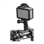 Puluz Aluminum Handlebar Mount with 360-Degree Rotation for Action Cameras (Black)