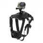PULUZ Dog Chest Strap for Action Cameras (GoPro, Insta360, DJI Action) - Black