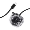 PULUZ Jack Tie Microphone with Clip PU425 1.5m USB-C