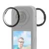 PULUZ Optical Glass Lens Cover for Insta360 X4 (2-Pack)