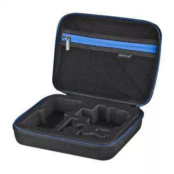 PULUZ PU102 Waterproof Travel Case for Action Cameras & Accessories - Hard EVA Shell, Shockproof, Dustproof, 23 x 17 x 7 cm