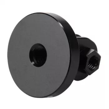 PULUZ PU145B CNC Aluminum Alloy Action Camera Mount Adapter with 1/4 inch Tripod Thread, Black
