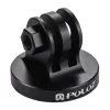 PULUZ PU145B CNC Aluminum Alloy Action Camera Mount Adapter with 1/4 inch Tripod Thread, Black