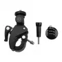 PULUZ PU177B Handlebar Mount for Action Cameras, 360° Adjustable, Tripod Thread (Black)