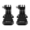 PULUZ PU20 J-Hook Mount for Sports Cameras (DJI, GoPro, Insta360) 2-Pack