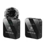 PULUZ PU3153B Wireless Lavalier Microphone 1 TX + 1 RX, 2.4GHz, USB-C, Omnidirectional Condenser, Noise Reduction, Plug-and-Play for Android & PC