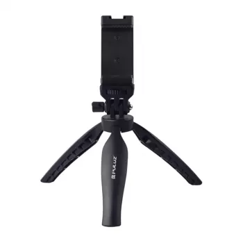 PULUZ PU600B Table Tripod (Black) - Compact Ball Head Tripod for Smartphones and Cameras