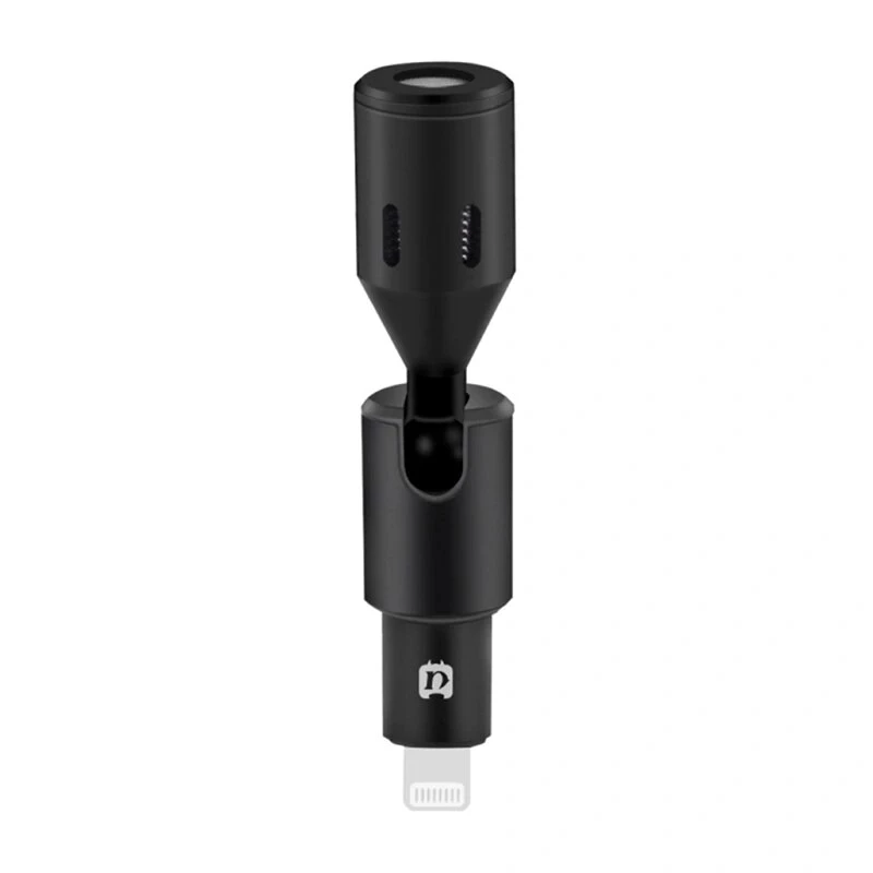 PULUZ PU615B Lightning Condenser Microphone with Omnidirectional Pickup for iOS Devices