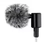 PULUZ PU615B Lightning Condenser Microphone with Omnidirectional Pickup for iOS Devices