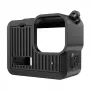 PULUZ PU717B Silicone Case for GoPro HERO 9/10/11/12 Black - Protective Cover with Lens Cap and Lanyard