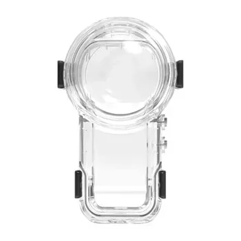 PULUZ PU760T Waterproof Case (60 m) with Quick-Release Mount for Insta360 X5 (Transparent)