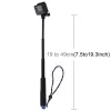 PULUZ Selfie Stick for Sports Cameras (DJI, GoPro, Insta360) - Black