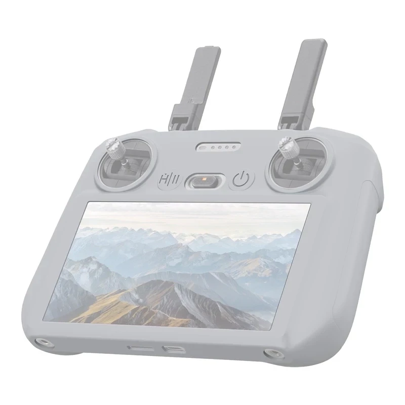 PULUZ Silicone Protective Case for DJI RC 2 (Grey)