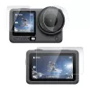 PULUZ Tempered Glass Screen and Lens Protector Set for DJI Osmo Action 3/4 (3 Pcs)
