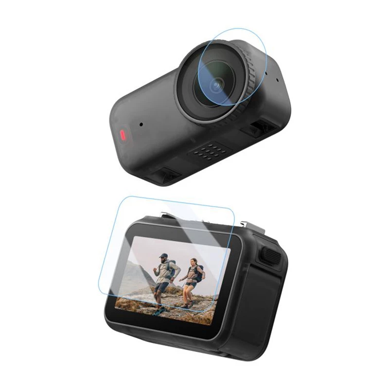 PULUZ Tempered Protective Glass and Lens Film for DJI Osmo Pocket 3