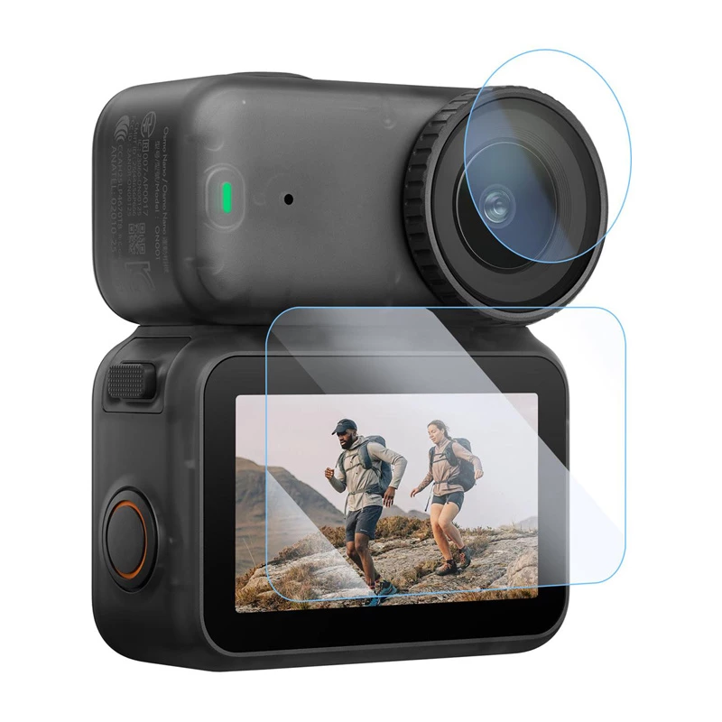 PULUZ Tempered Protective Glass and Lens Film for DJI Osmo Pocket 3