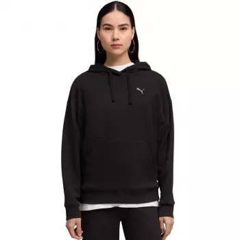Puma ESS Elevated Comfort Hoodie Women's Black Size L