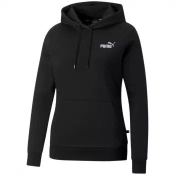 PUMA ESS+ Embroidery Hoodie FL Black 670004 01