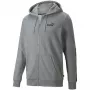 PUMA ESS+ Tape Full-Zip Hoodie TR Men's Medium Gray Heather