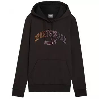 PUMA Essentials+ Logo LAB Men's Fleece Hoodie Black Size M