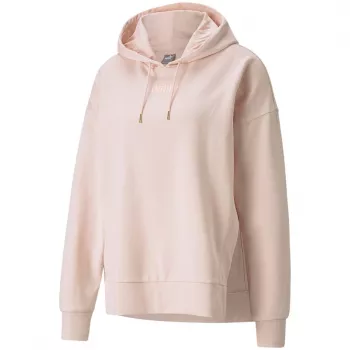 PUMA HER Hoodie TR Light Pink Women's Relaxed Fit Pullover