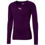 Puma LIGA Baselayer LS Men's T-Shirt Purple Size M