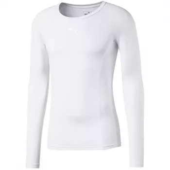 PUMA LIGA Baselayer Tee LS White 655920 04 XL