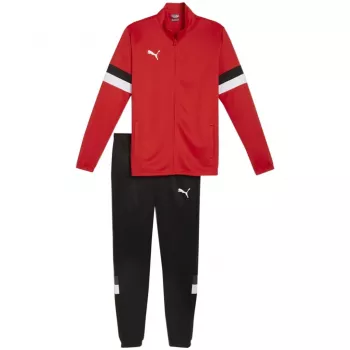 PUMA Men's Team Rise Tracksuit Red/Black Size M