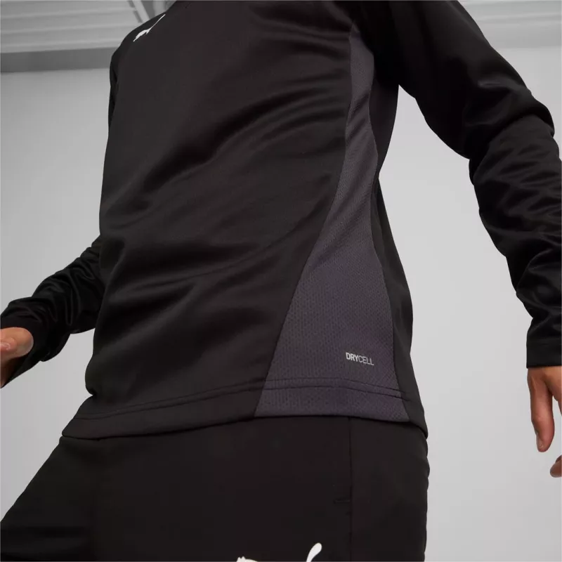 Puma Men's TeamGoal Training 1/4 Zip Top - Puma Black - Size M