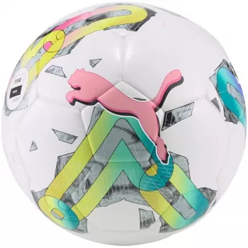 PUMA Orbita 4 HYB FIFA Basic Football White-Green-Pink Size 5