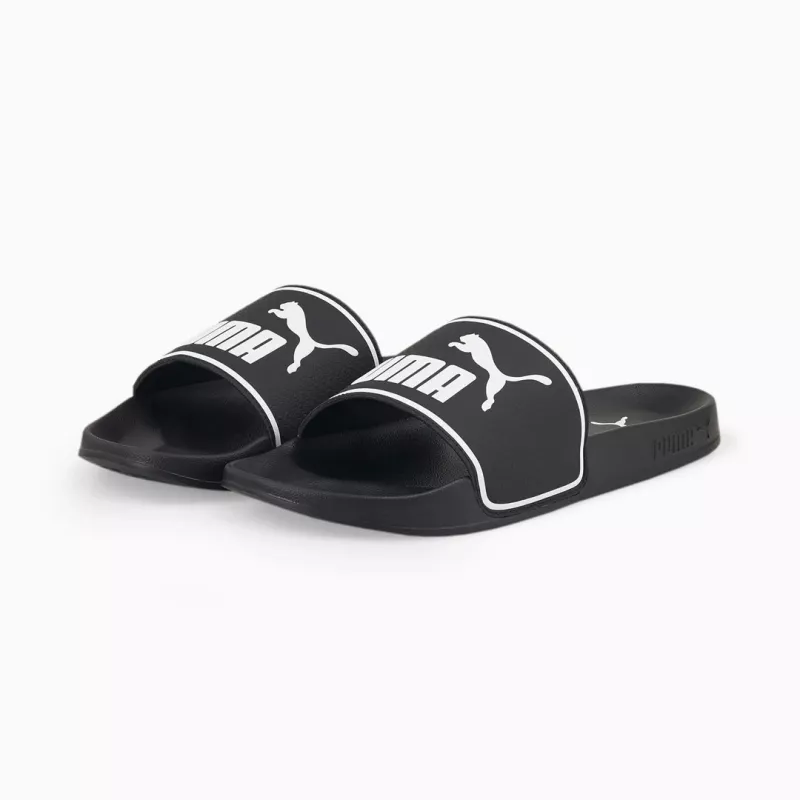 PUMA Popcat Men's Slides Black White (EU 42)