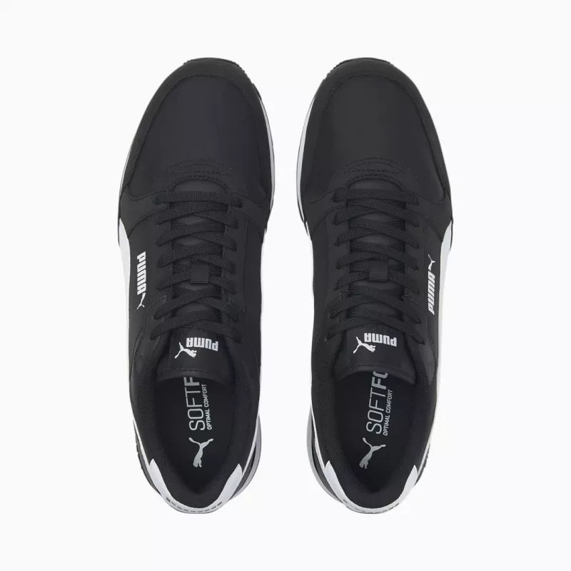 PUMA R78 Men's Lifestyle Sneakers Black White