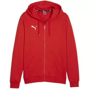 PUMA Team Goal Casuals Hooded Red Men's Hoody 658595 01