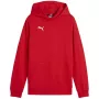 Puma Team Goal Casuals Hoodie Sweatshirt Red 658619 01 152cm