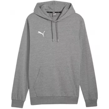 PUMA Team Goal Casuals Hoody Medium Grey Heather Men's Regular Fit