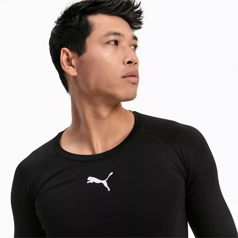 PUMA teamFINAL 21 Men's Training Jersey Black/White Size L
