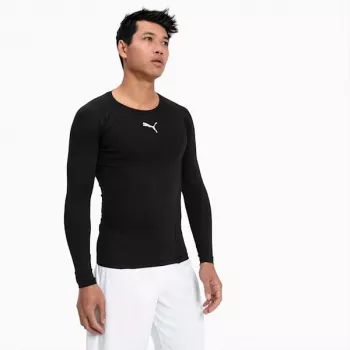 PUMA teamFINAL 21 Men's Training Jersey Black/White Size L