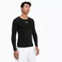 PUMA teamFINAL 21 Men's Training Jersey Black/White Size L
