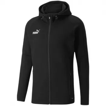 PUMA teamFINAL Casuals Men's Hooded Sweatshirt Black 657383 03