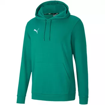 PUMA teamGOAL 23 Casuals Hoody Green Glimmer Men's Size S