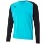 Puma teamPACER GK LS Men's Goalkeeper Sweatshirt Blue-Black 704933 Size M